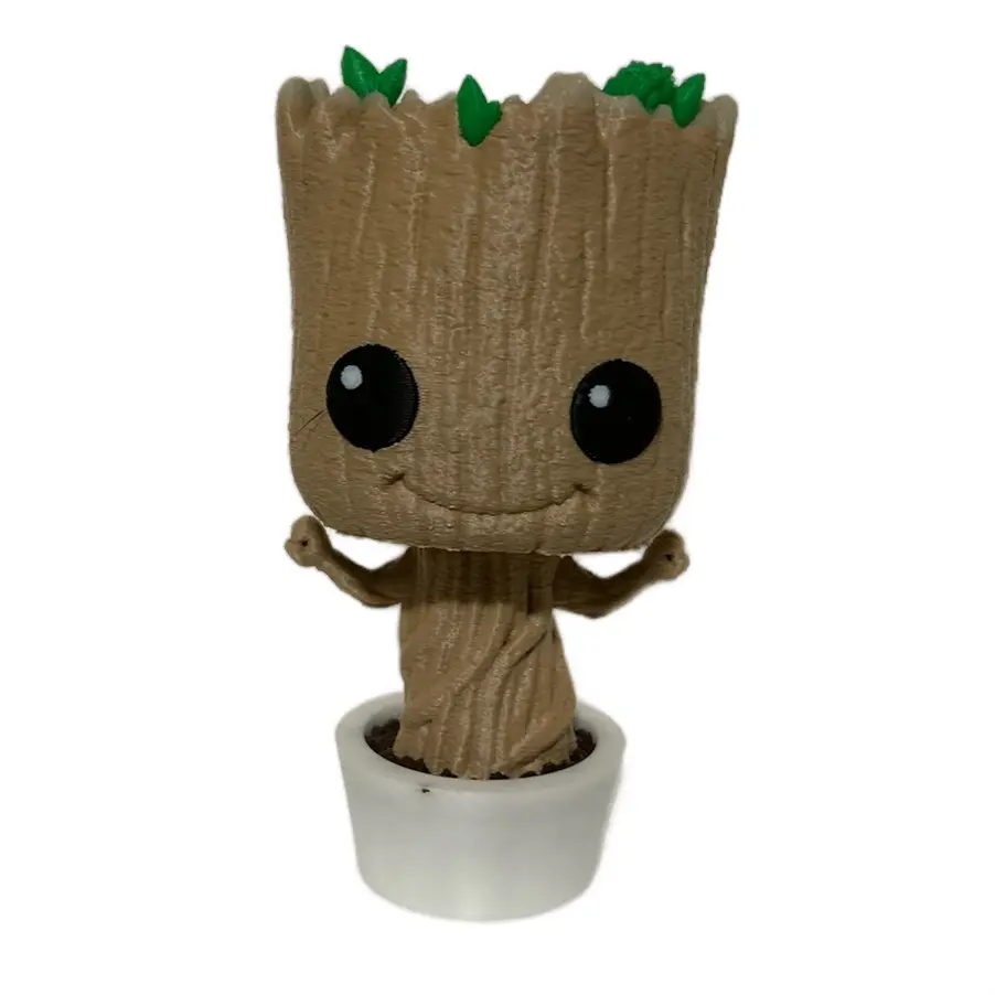 Groot bobble head 3d printed