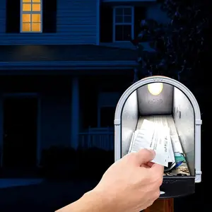 Motion Activated Mailbox Light With Magnetic Mount For Automatic Nighttime Illumination And Security Perfect For Evening Mail Retrieval