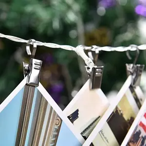 10PCS Curtain Clip Clasp 430 Stainless Steel Clip Hook Accessory Strong Shower Curtain Clip Load Bearing Thickened Curtain Hook