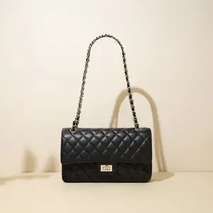 Diamond-stitched lace small bag for women, 2026 new style, versatile, shoulder strap crossbody bag, stylish little square handbag