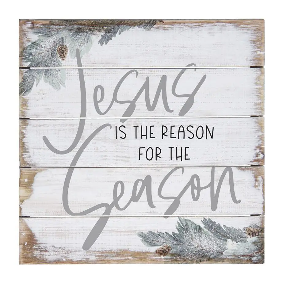 "Jesus is the Reason" Pallet Petite By Sincereurroundings
