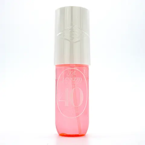 Sol de Janeiro Cheirosa '40 Hair & Body Fragrance Mist (90ml) - Single Item Unisex Elegant Spray, Floral Eau Perfume with Jasmine, Pink Dragon Fruit, Warm Vanilla Scents for Hair & Skin; Spray Liberally