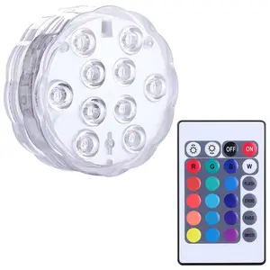 LED Swimming Pool Light for Outdoor Lighting IP68 Waterproof Underwater Hot Tub Spa Inflable Aquarium Removable Pool Accessories ZSPQGD
