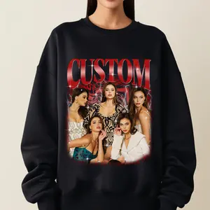 Custom Bootleg Rap Tee  Custom Your Girlfriend Boyfriend Christmas Gift Sweatshirt  Custom Photo Sweater  CUSTOM Your Own Bootleg Idea Here