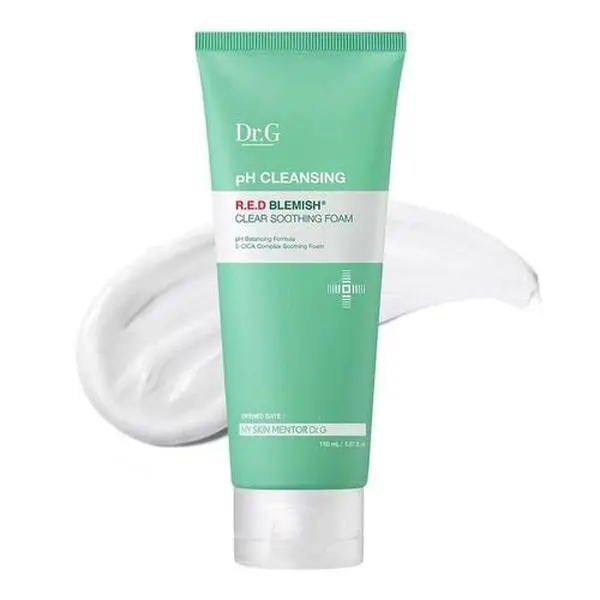 Dr. G  pH Cleansing RED Blemish Clear Soothing Foam Cleanser 150ml