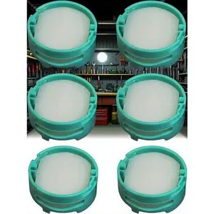 Teal Vacuum Cleaner Odor Eliminator Cartridge - 6 Pack Replacement for Shark AZ3002 HZ3002, Air Purifier Accessories, Reusable Odor Neutralizer, Compatible with Shark HP302 -1541fc3000