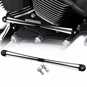 Black Gear Shift Linkage Shifter Lever Assembly for Select Harley Touring Softail Trike Models