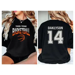 Customized Basketball shirt, Your Name Basketball Shirt, Your Team Basketball Shirt, Custom Basketball Shirt, Basketball Mom Shirt