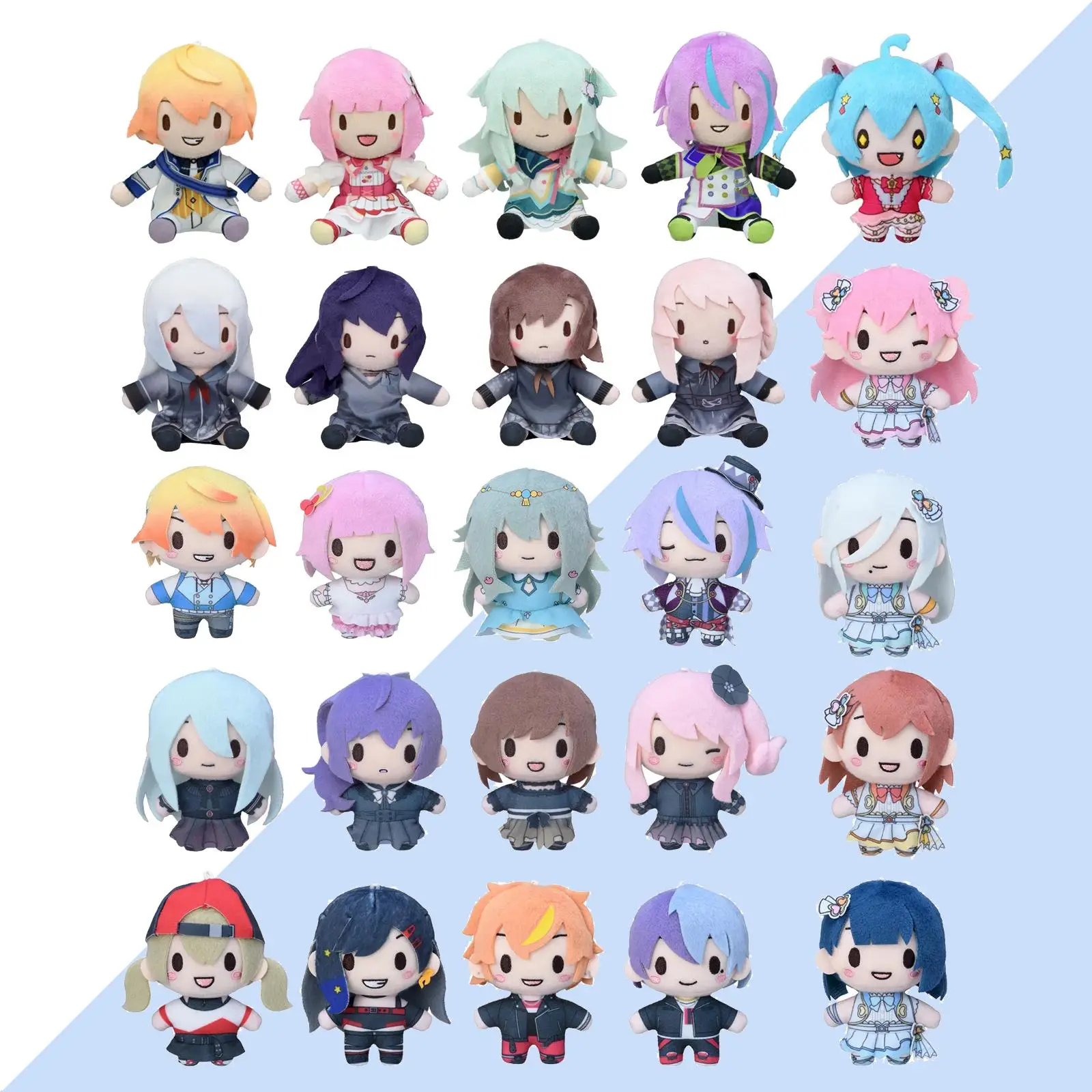 PJSK Game Project Sekai Colorful Stage Genuine Tsukasa Rui Nene Emu Toya Akito An Kohane 25 Nightcore WS VBS Plush Keychain Toys