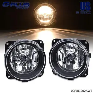 For Ford 2003-2004 Cobra/2002-2004 Focus SVT Clear Lens Fog Lights w/Bulbs
