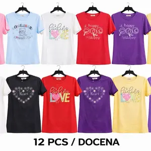 Women's Graphic T-Shirts Assorted Designs & Colors Dozen Pack S /M  L /XL Variety Pack