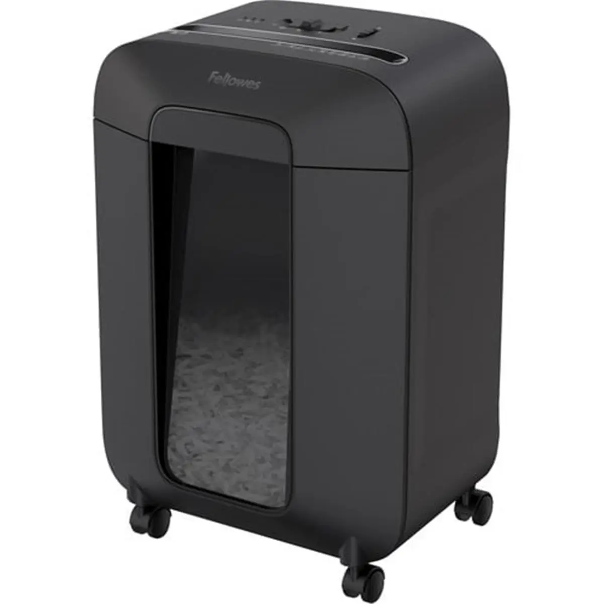 Fellowes FEL4400401 LX85 Cross-Cut Paper Shredder - 6-Min Run Time, Default Settings, Elevated Design, Liftoff Head, 13.4 x 9.7 x 19.5 in, 5 Gal Bin, P-4 Security Level, Shreds Credit Cards, Easy Disposal