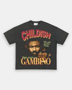 CHILDISH GAMBINO Vintage Shirt, CHILDISH GAMBINO T-Shirt, Hiphop, Rapper Singer Homage Graphic Unisex T-Shirt, Bootleg Retro 90's Fans Gift(HAT01)