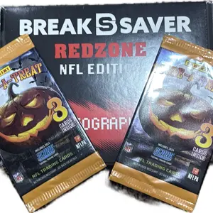 (Break Saver Fillski) 2024 Score O Treat NFL Packs - 3 Cards Inside