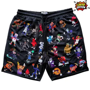 Court Cartoons - Shorts - *Limited Edition* | Breathable Basketball Shorts for Gym & Training, Lightweight & Comfortable