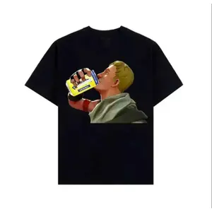 Fortnite Beer TShirt Graphic Tee Vintage Unisex Cotton Short Sleeve Casual Streetwear Gift for Fans Men and Women