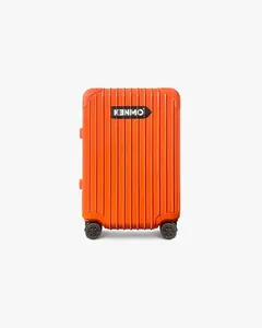 Orange Hardcase Luggage | 20 inch & Glossy | Arrow Logo