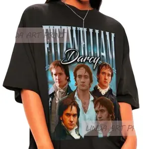 Retro Fitzwilliam Darcy Shirt, mr darcy tshirt, pride and prejudice tee, gift for fan