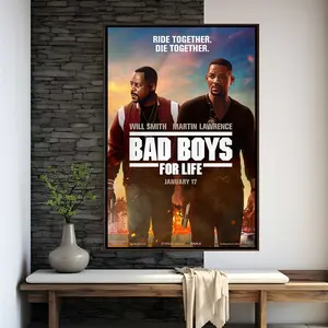 Bad Boys for Life Movie Poster, Film Fan Collectibles, Quality Paper 8x12 to 27x40inch, No Framed