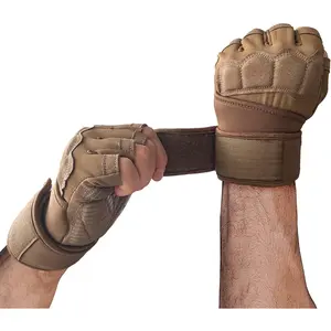 Mens Workout Gloves for Weight Lifting - Exercise Gloves for Men Women With Wrist Wrap Support, Palm Protection and Grips -  Daily Use