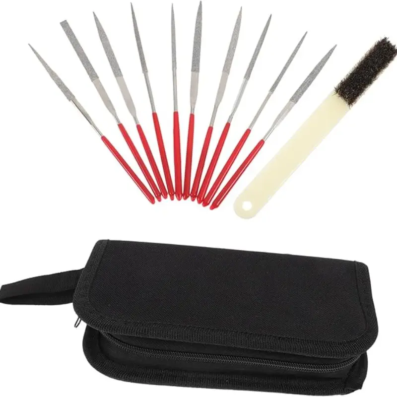 Diamond Needle File Set, Diamond File Set, Sickle Hand Tools, Multi-functional Heavy Duty Hand Tools for Home & Office, Hardware