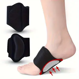 1 Pair Unisex Compression Arch Support Brace for Flat Foot, High Arches, Fallen Arches