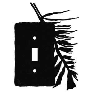 Fern Wall Plate
