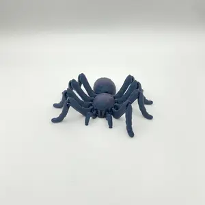 Tarantula – Articulated Spider - Approx. 6" Long x 9.5" Wide 1.25" High