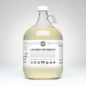 Laundry Detergent | Unscented, Gallon Glass