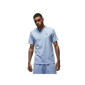 Air Jordan T-Shirt - Men's Short Sleeve T-Shirt in Blue with Logo