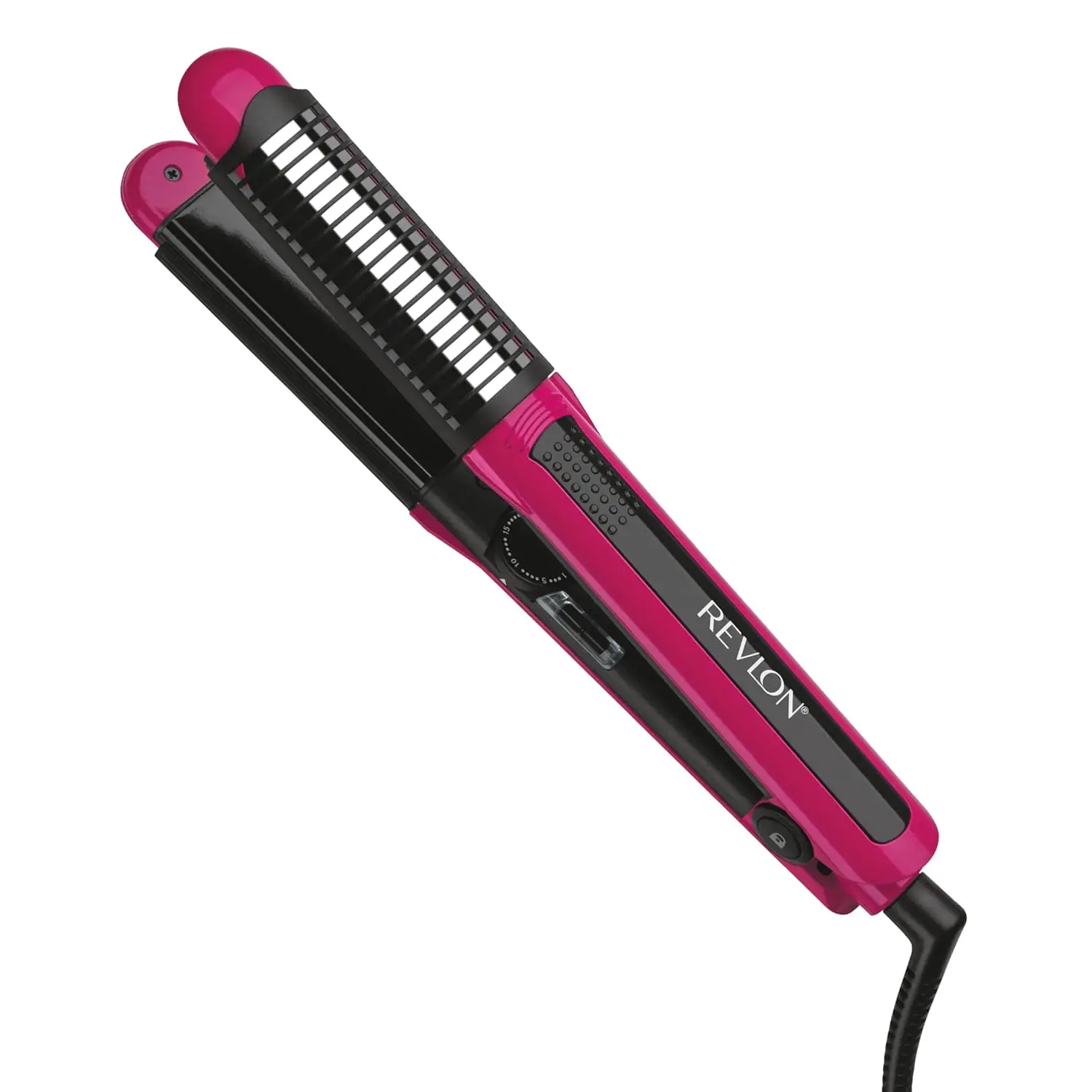 REVLON Perfect Match Flat Iron, 1" Ceramic Plates | 2 in 1 Styling Tool for Straightening and Curling, Triple Oil Infused, Adjustable Heat Settings, Dual Voltage