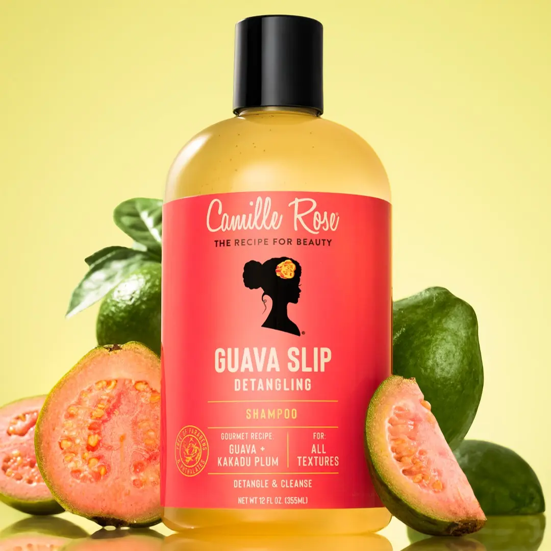 Camille Rose Guava Slip Shampoo, 12 oz, High-Slip Detangling, Gently Cleanses & Removes Buildup Camille Rose Guava Slip Shampoo, 12 oz, High-Slip Detangling, Gently Cleanses & Removes Buildup