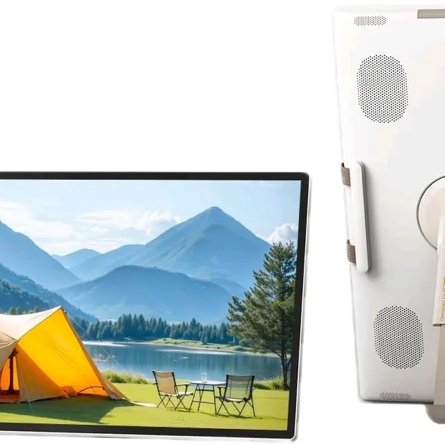Smart 4K Ultra HD LED Television - Large Home Household Appliance for Living Room Viewing