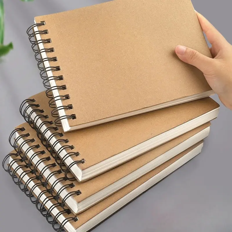 Vintage Loose Leaf Notebook, Watercolor Drawing Book, Multipurpose Scrapbooking Journal, Ideal for Thanksgiving/Christmas Gift.