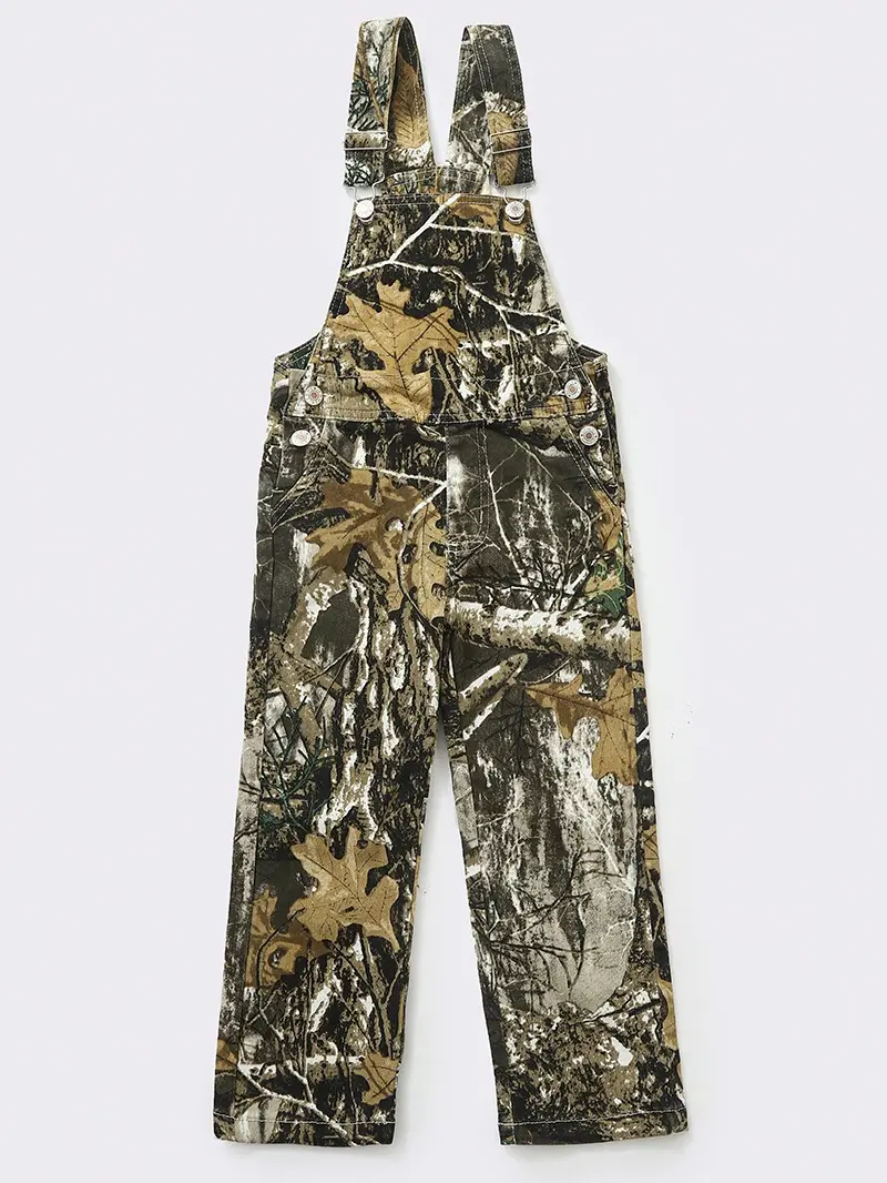 Green camou Print Denim Stretchy overall bottoms pants Girls Jeans