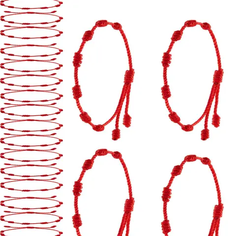 Unisex Retro Minimalist Handmade Bracelets, Vintage Stackable Knotted Bracelets with Adjustable Drawstring Design, Friendship Bracelets, Versatile Trendy Jewelry, Ideal Gift, Stacked Design Bracelets, Pretty Bracelets
