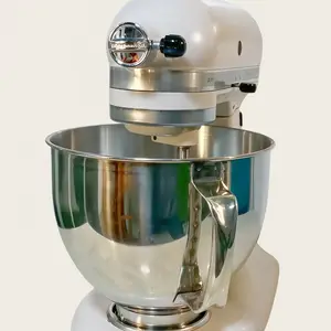 5 Quart Bowl for Kitchenaid Mixer, Stainless Steel SUS304 Bowl for Kitchen Aid 4.5qt to 5 qt Mixer, with Side Handle Design, Perfect for Flour Dough Mixing & Baking Needs