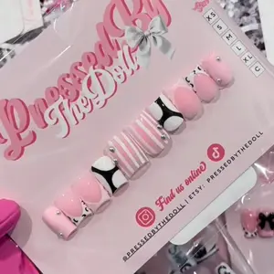 Pink Moon Set | PressedByTheDoll Gel-X Press Ons