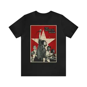 Rage Against the Machine - RATM - Unisex Short Sleeve Tee Shirt, Fashion Cotton, Full Colors, Full Sizes, For Men, For Women