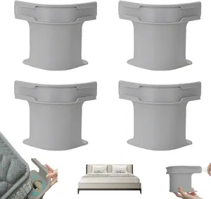 Bed Sheet Holder with Locking Clips, Corner Fitted for All Mattress Sizes Bedsheet Clip Durable Bedding Accessories/ Lock Sheet Holders Keep Sheets Tight Heavy Duty Bed Sheet Holder