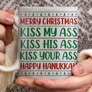 National Lampoons Christmas Vacation Merchandise Gifts, Funny Holiday Coffee Mug, Christmas Vacation Drinking Cup Holiday Party Decor Supplies, Novelty White Elephant Gifts Stocking Stuffer - cms10176