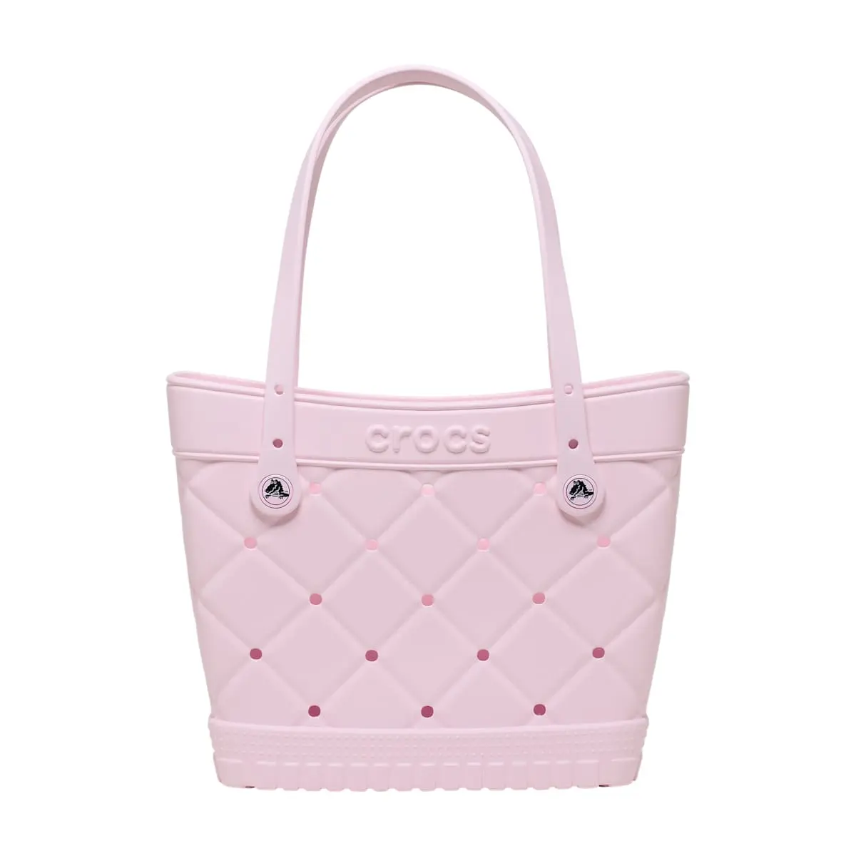 Crocs Classic Medium Quilted Tote Bag, Shoulder Bag, Beach Bag, Accessorize with Bag Charms and Jibbitz Charms Crocs Classic Medium Quilted Tote Bag, Shoulder Bag, Beach Bag, Accessorize with Bag Charms and Jibbitz Charms
