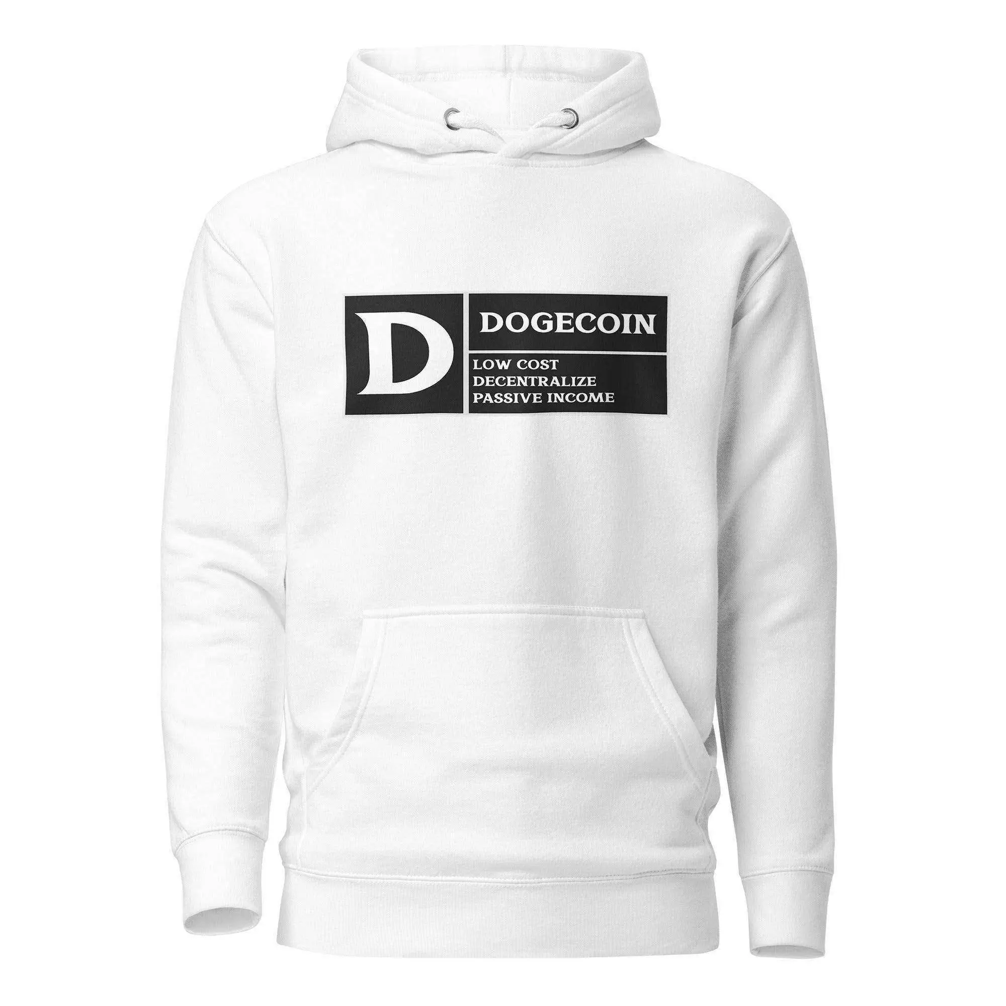 DogeCoin Label Pullover Hoodie