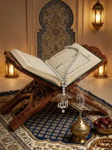 Sparkling Allah Pendant Tasbih  | High-Shine Islamic Prayer Beads | Perfect Eid & Ramadan Gift