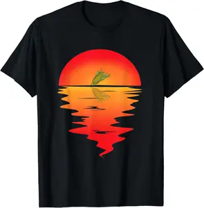 100% Cotton Corn Vegetable Crop Sunset Corn Lover Food Vintage Maize T-Shirt