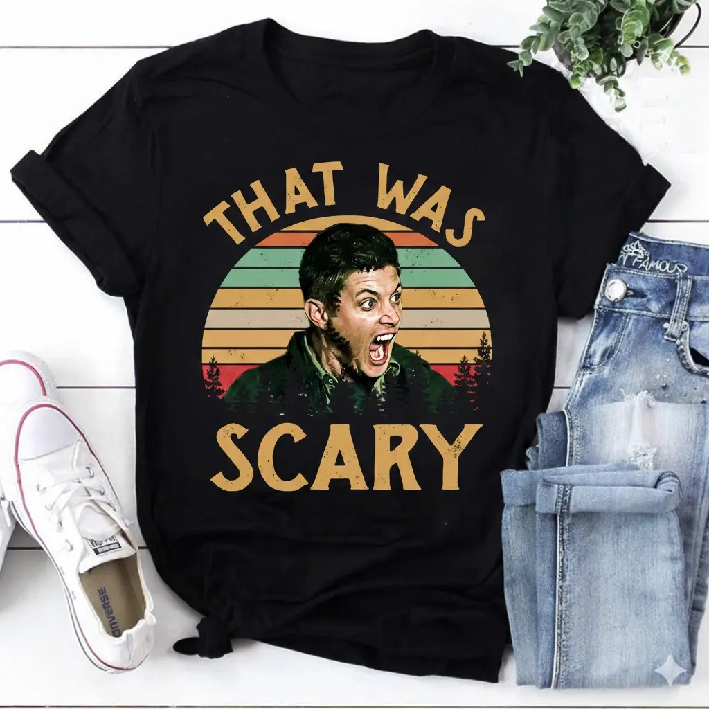 That Was Scary T-Shirt, Supernatural Winchesters Shirt, Winchester Brothers Shirt
