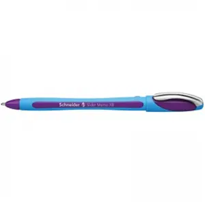 Stride  Slider Memo XB Ball Pens 10 Schneider, Purple
