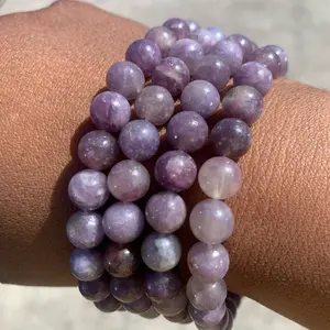 Lepidolite Crystal Bracelet