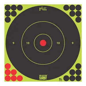 PRO-SHOT TARGET 12" GRN BULLSEYE 5PK