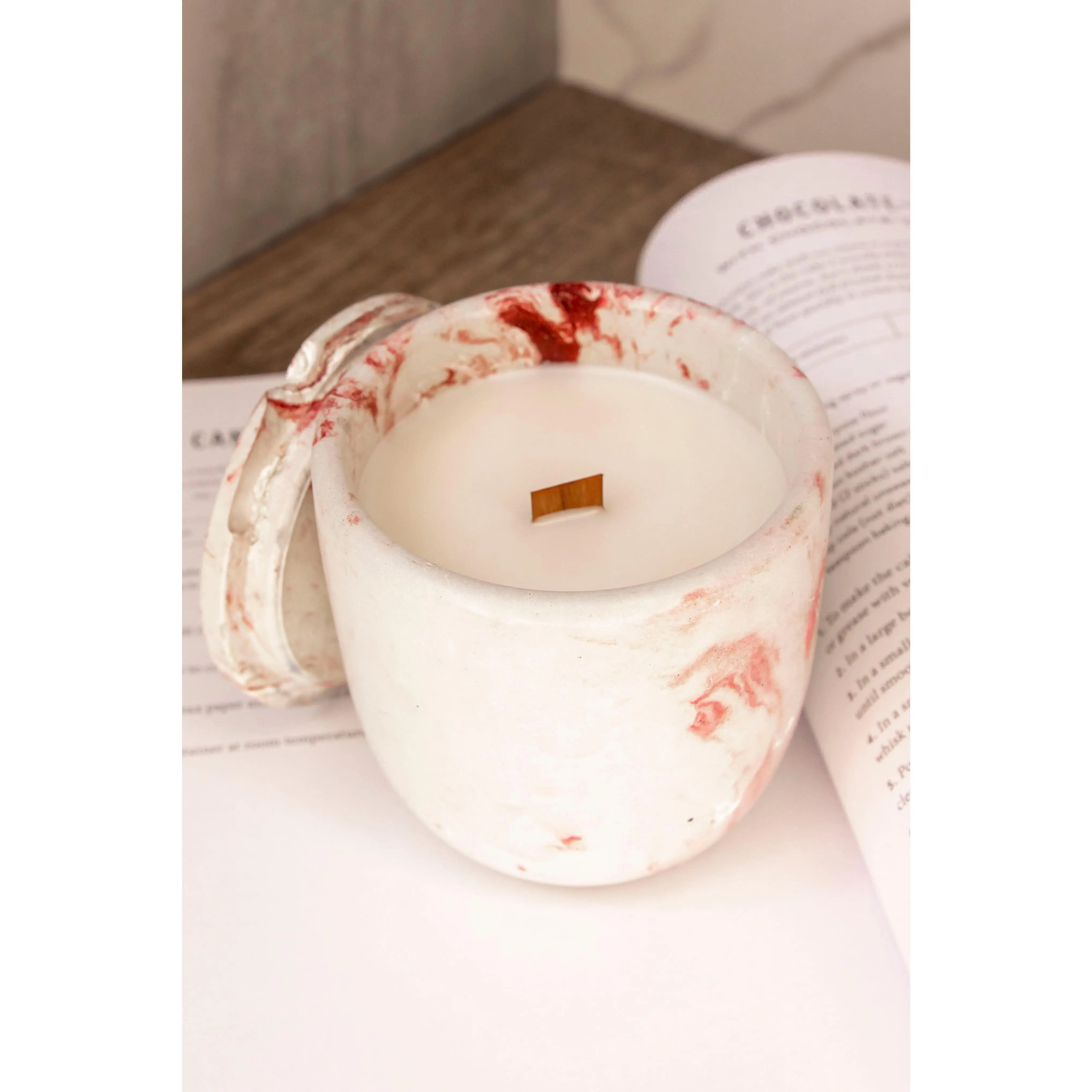 Almond Macaron Candle